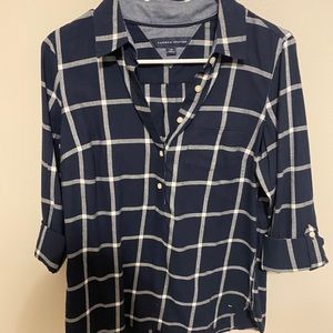 Tommy Hilfiger half button top
